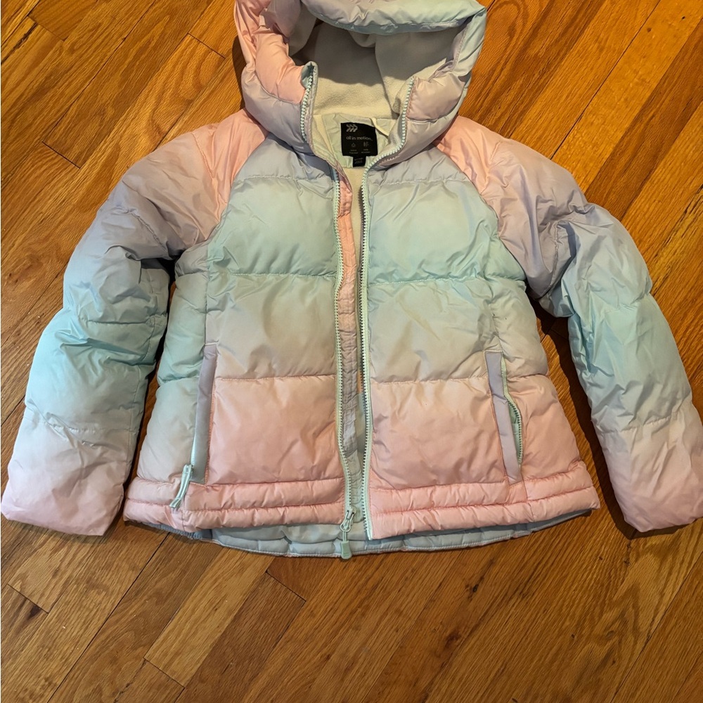 All in Motion Kids Multicolor Puffer Jacket